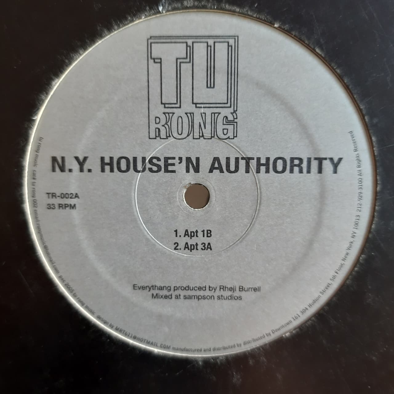 N.Y. House'n Authority – Apt EP - Revisited (VINYL / USED)
