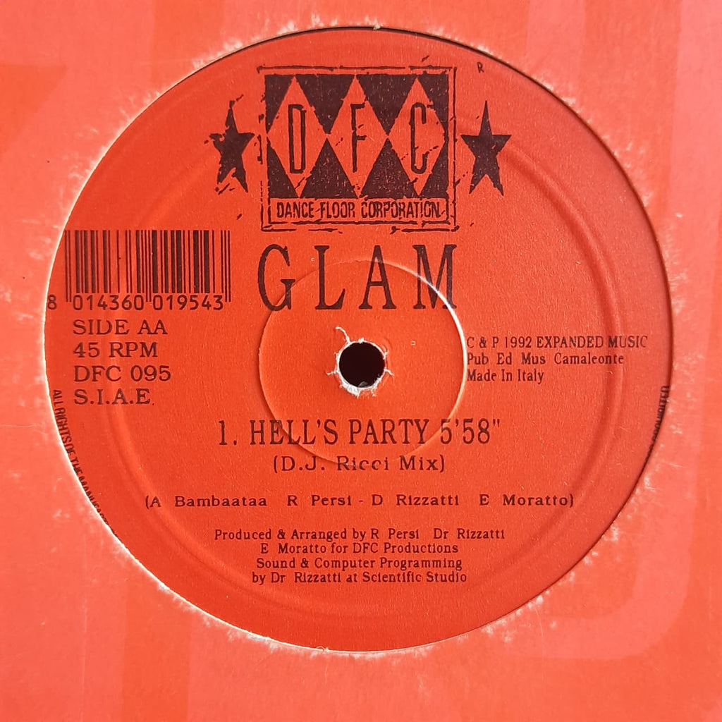 Glam – Hell's Party (VINYL / USED)