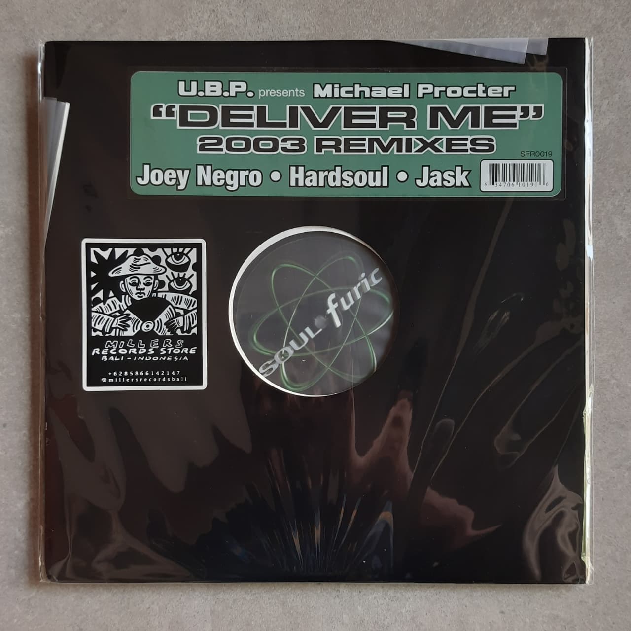 Urban Blues Project Presents Michael Procter – Deliver Me (2003 Remixes) (VINYL / USED)