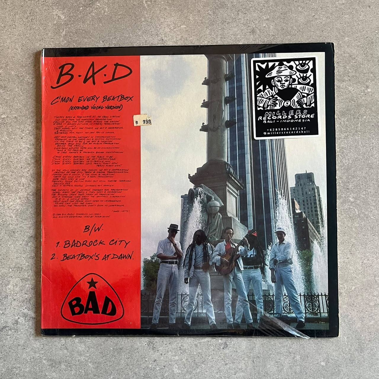 Big Audio Dynamite – C'mon Every Beatbox (VINYL / USED)