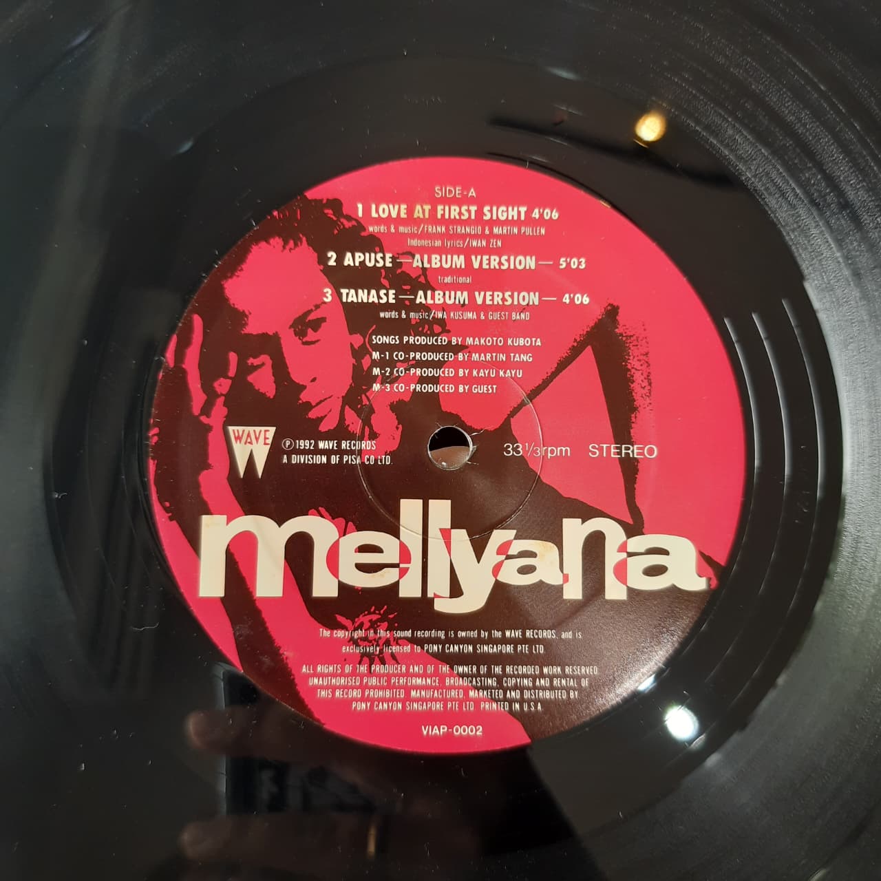 Mellyana – Love At First Sight / Apuse / Tanase (VINYL / USED)