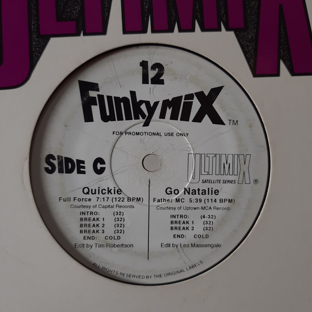 Various – Funkymix 12 (SIDE C & D ONLY) (VINYL / USED)