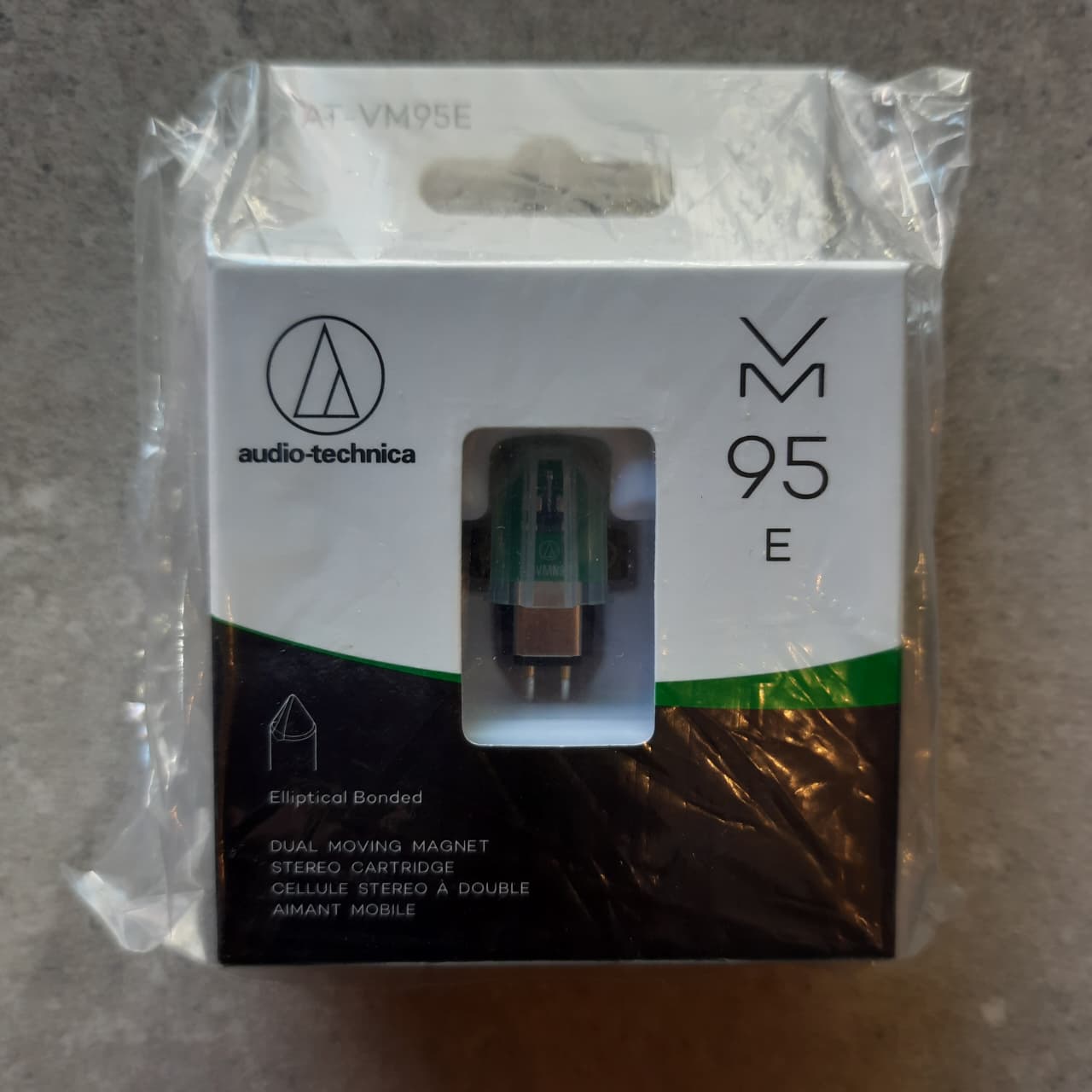Audio Technica AT-VM95E - Dual Moving Magnet Cartridge (CATRIDGE / NEW)