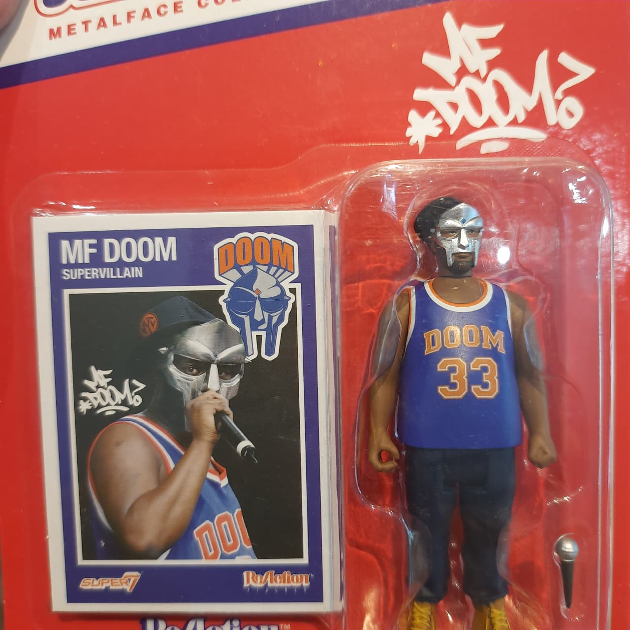 MF DOOM ReAction Figures - MF DOOM (NYC) (ACTION FIGURES / NEW SEALED)