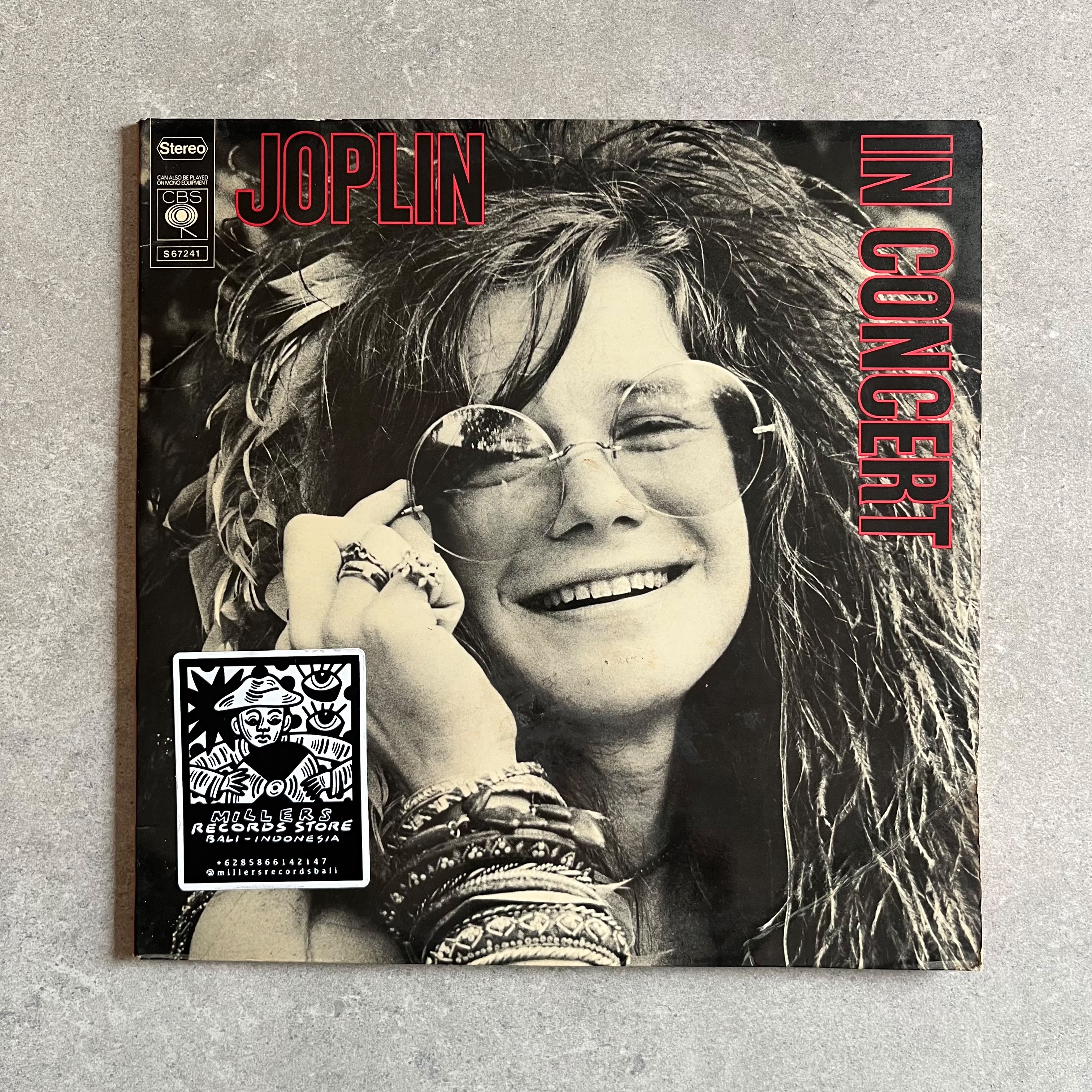 Janis Joplin – Joplin In Concert (VINYL / USED)