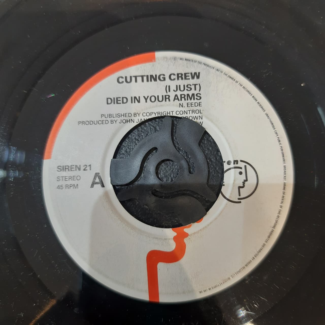 Cutting Crew – (I Just) Died In Your Arms (VINYL / USED)