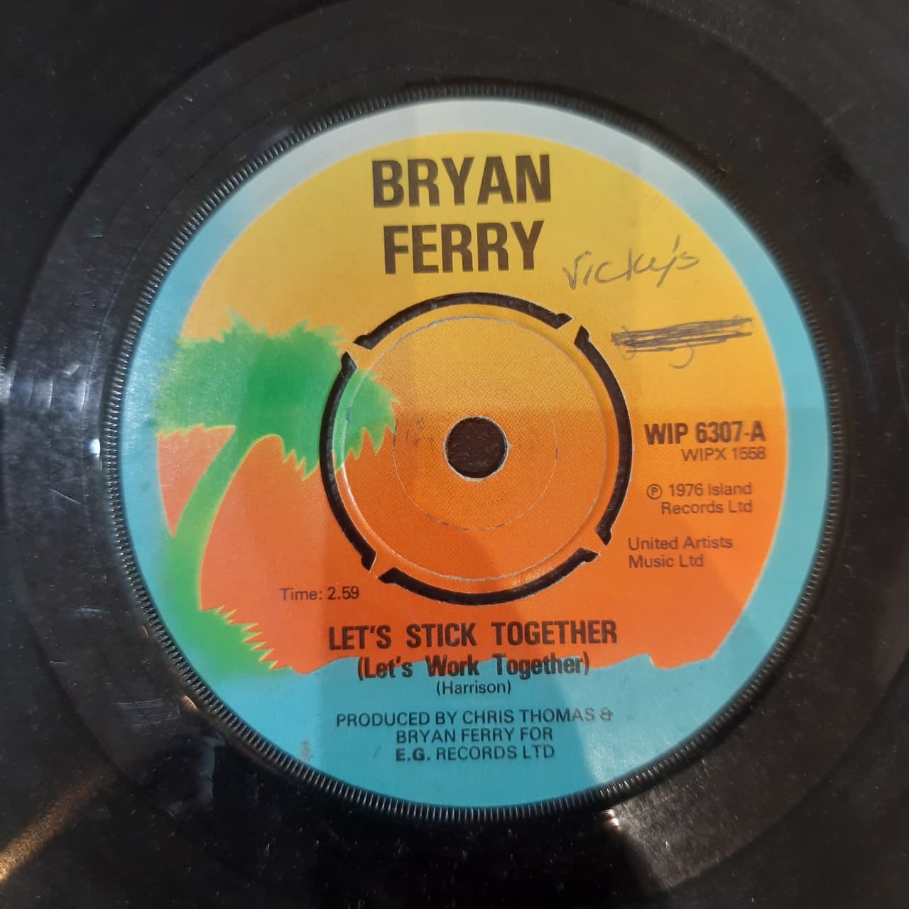 Bryan Ferry – Let's Stick Together (Let's Work Together) (VINYL / USED)