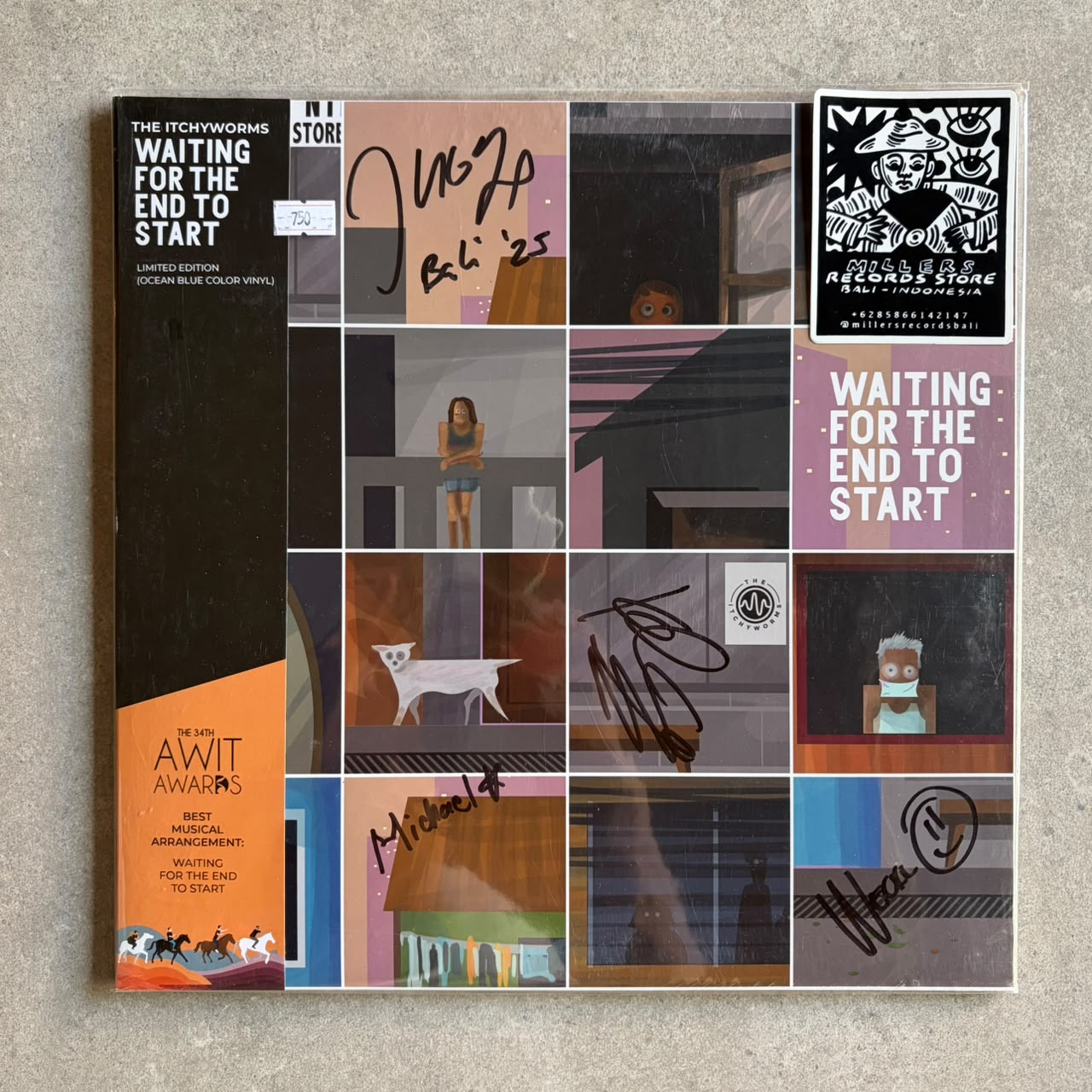 The Itchyworms – Waiting For The End To Start (VINYL / NEW)