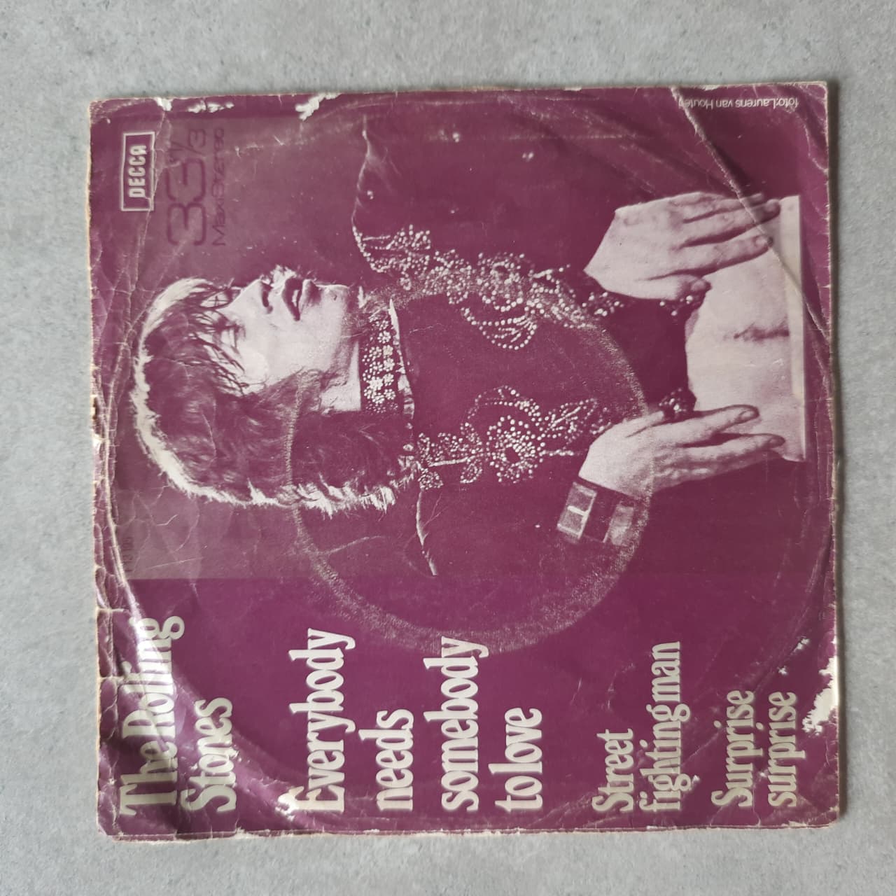 The Rolling Stones – Street Fighting Man / Surprise Surprise / Everybody Needs Somebody To Love (VINYL / USED)