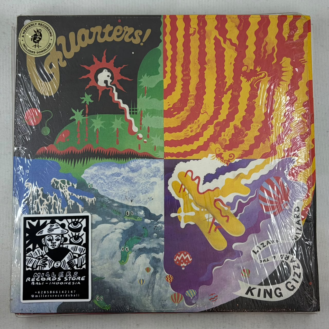 King Gizzard & The Lizard Wizard – Quarters! (VINYL / USED)