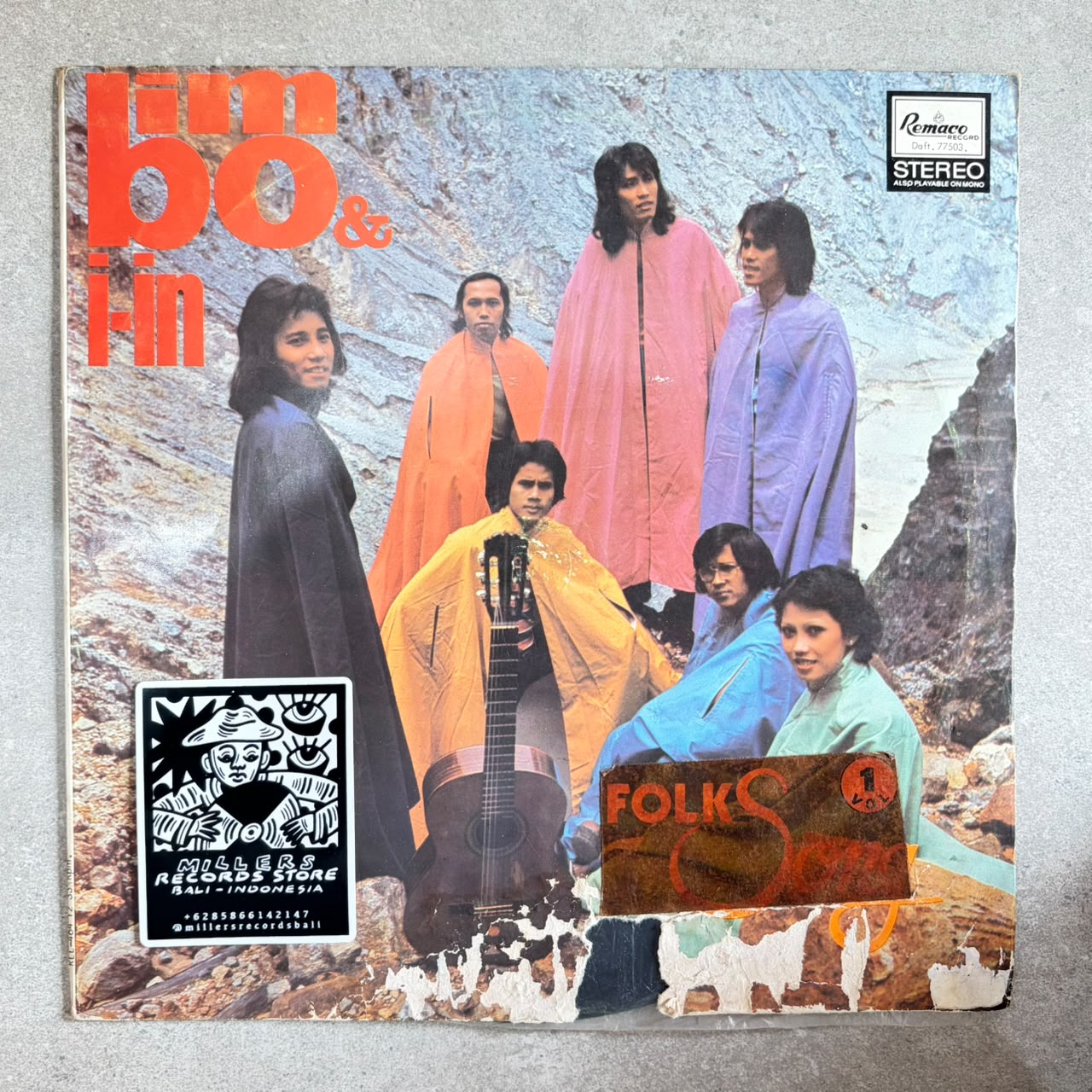 Bimbo & Iin – Folk Song (VINYL / USED)