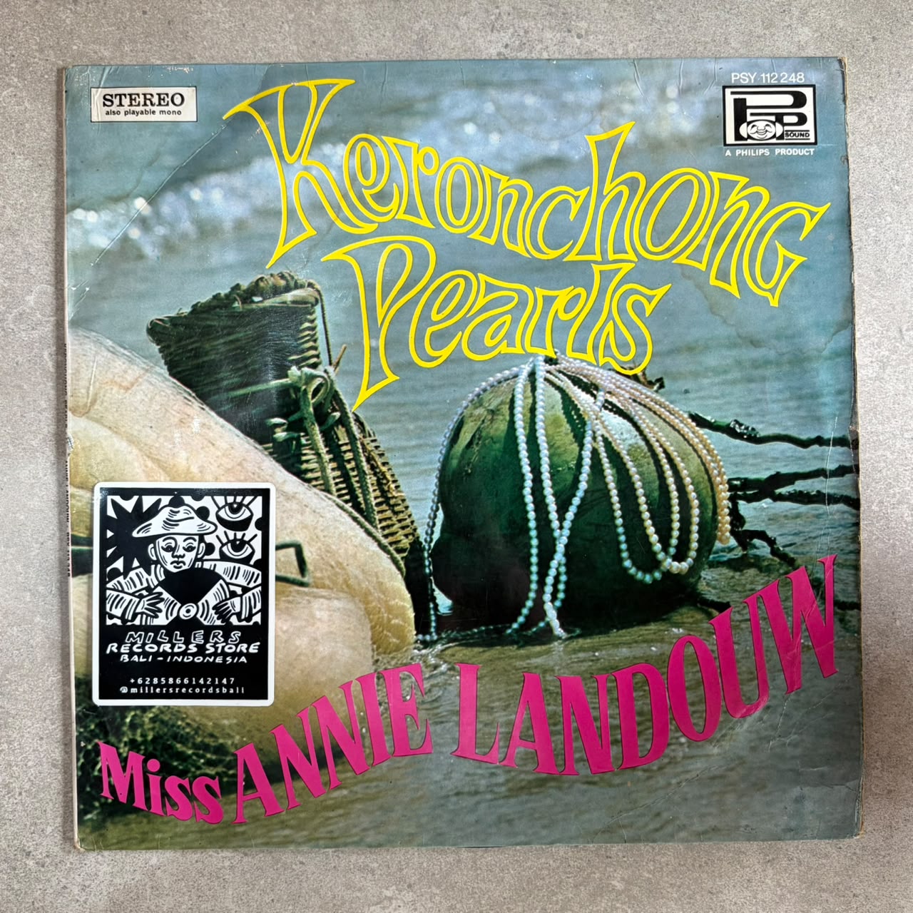 Miss Annie Landouw – Keronchong Pearls (VINYL / USED)