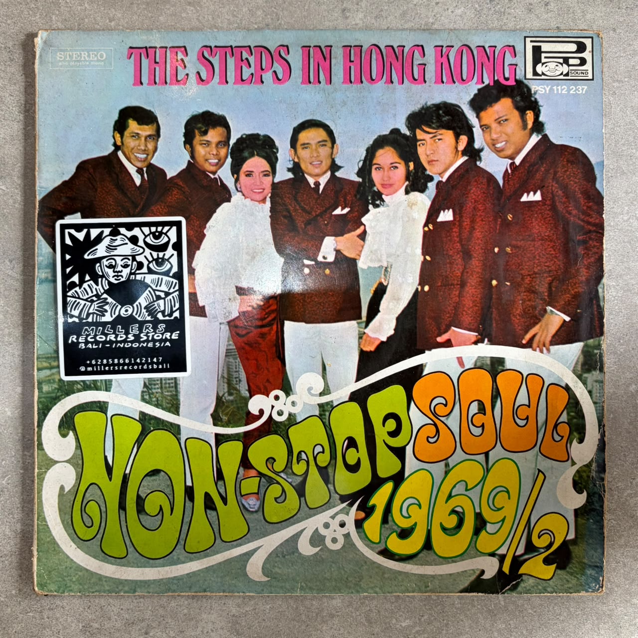 The Steps with Sandra Sanger and Marini – The Steps in Hong Kong - Non-Stop Soul 1969/2 (VINYL / USED)