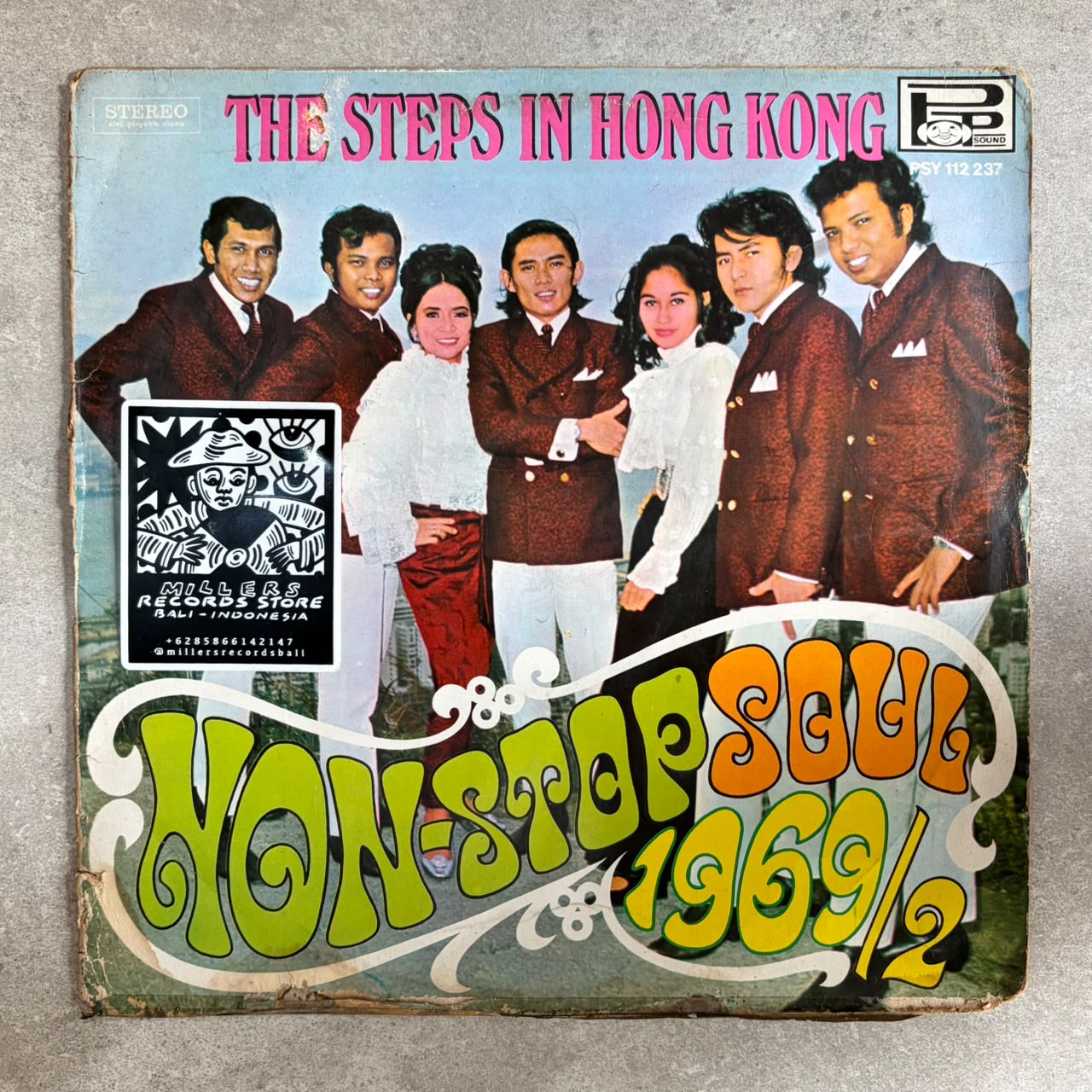 The Steps with Sandra Sanger and Marini – The Steps in Hong Kong - Non-Stop Soul 1969/2 (VINYL / USED)