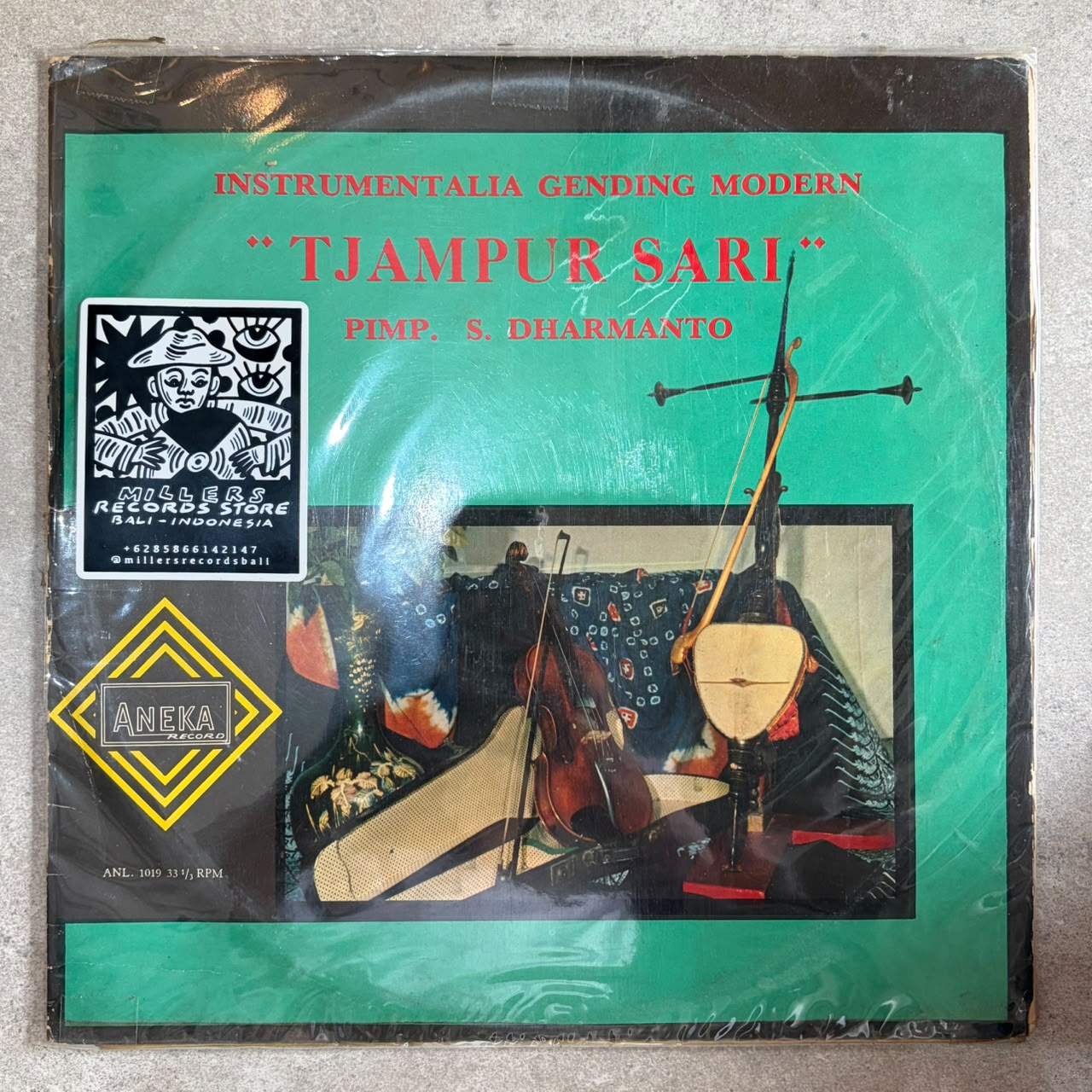 Tjampur Sari Pimp. S. Dharmanto – Instrumentalia Gending Modern (VINYL / USED)