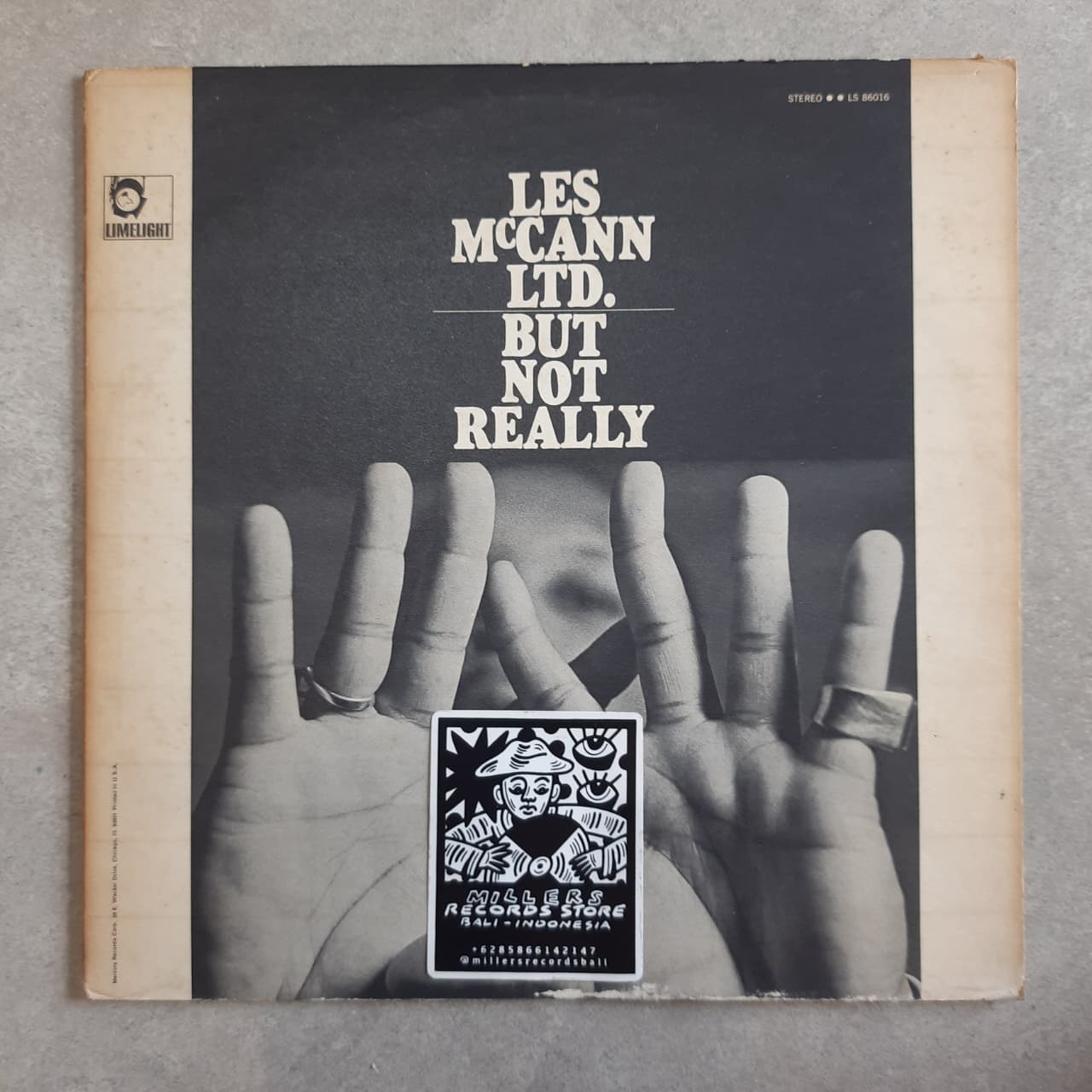 Les McCann Ltd. – But Not Really (VINYL / USED)