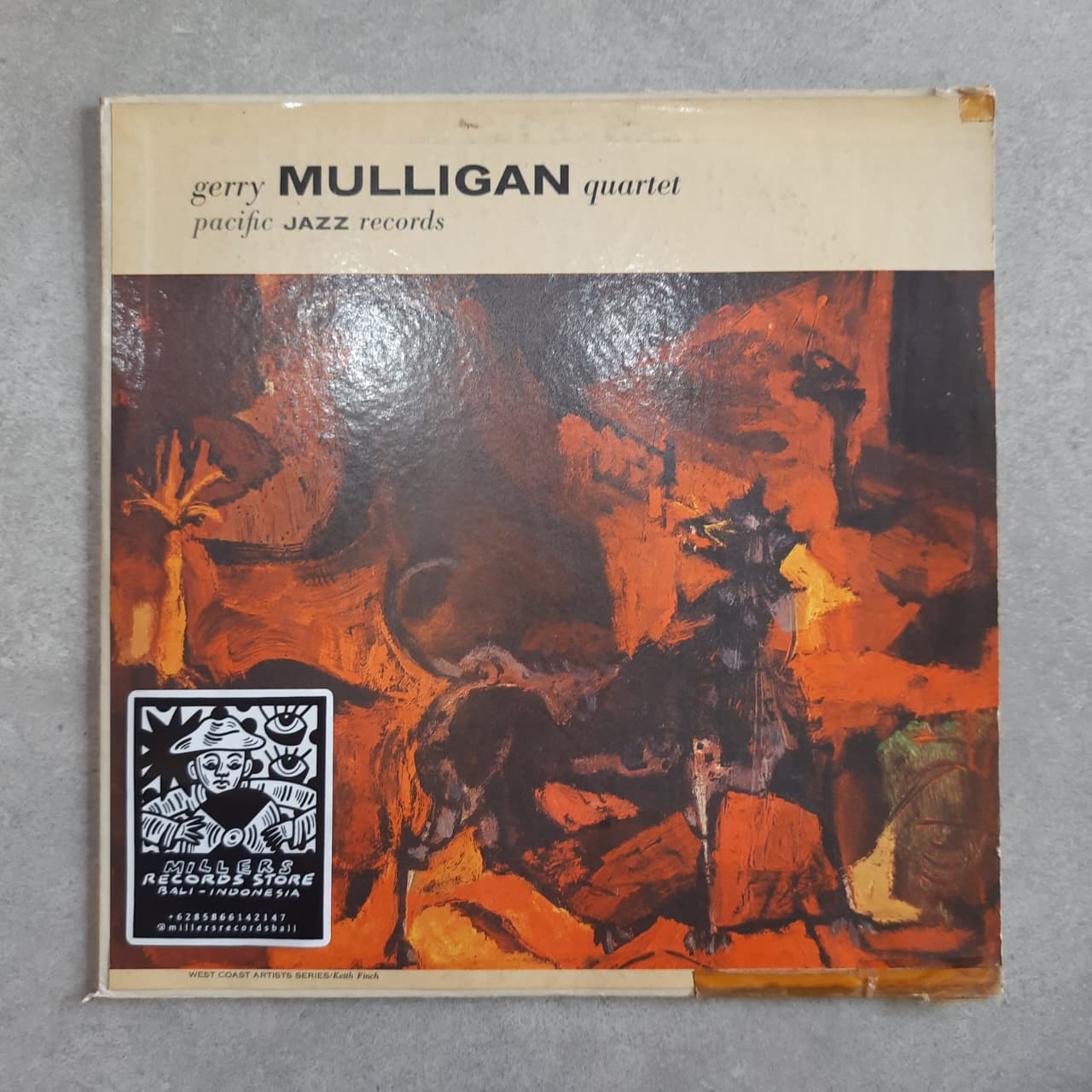 Gerry Mulligan Quartet Featuring Chet Baker – Gerry Mulligan Quartet (VINYL / USED)