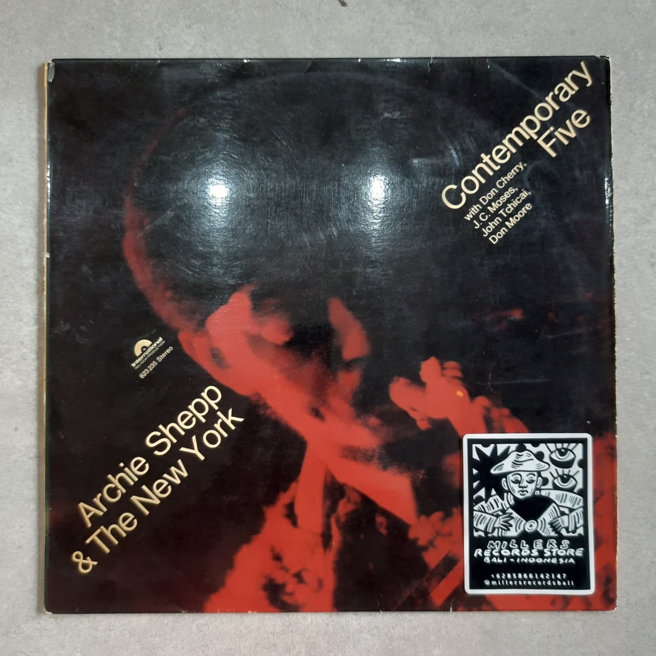 Archie Shepp &amp; The New York Contemporary Five – Archie Shepp &amp; The New York Contemporary Five (VINYL / USED)