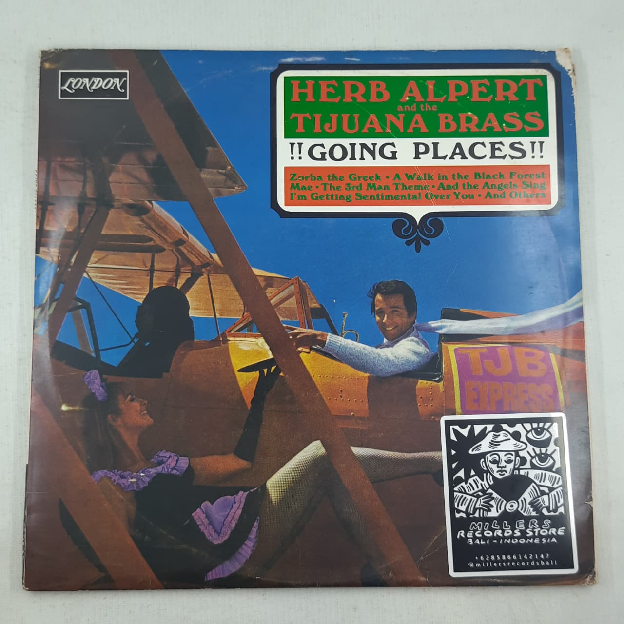 Herb Alpert & The Tijuana Brass – !!Going Places!! (VINYL / USED)