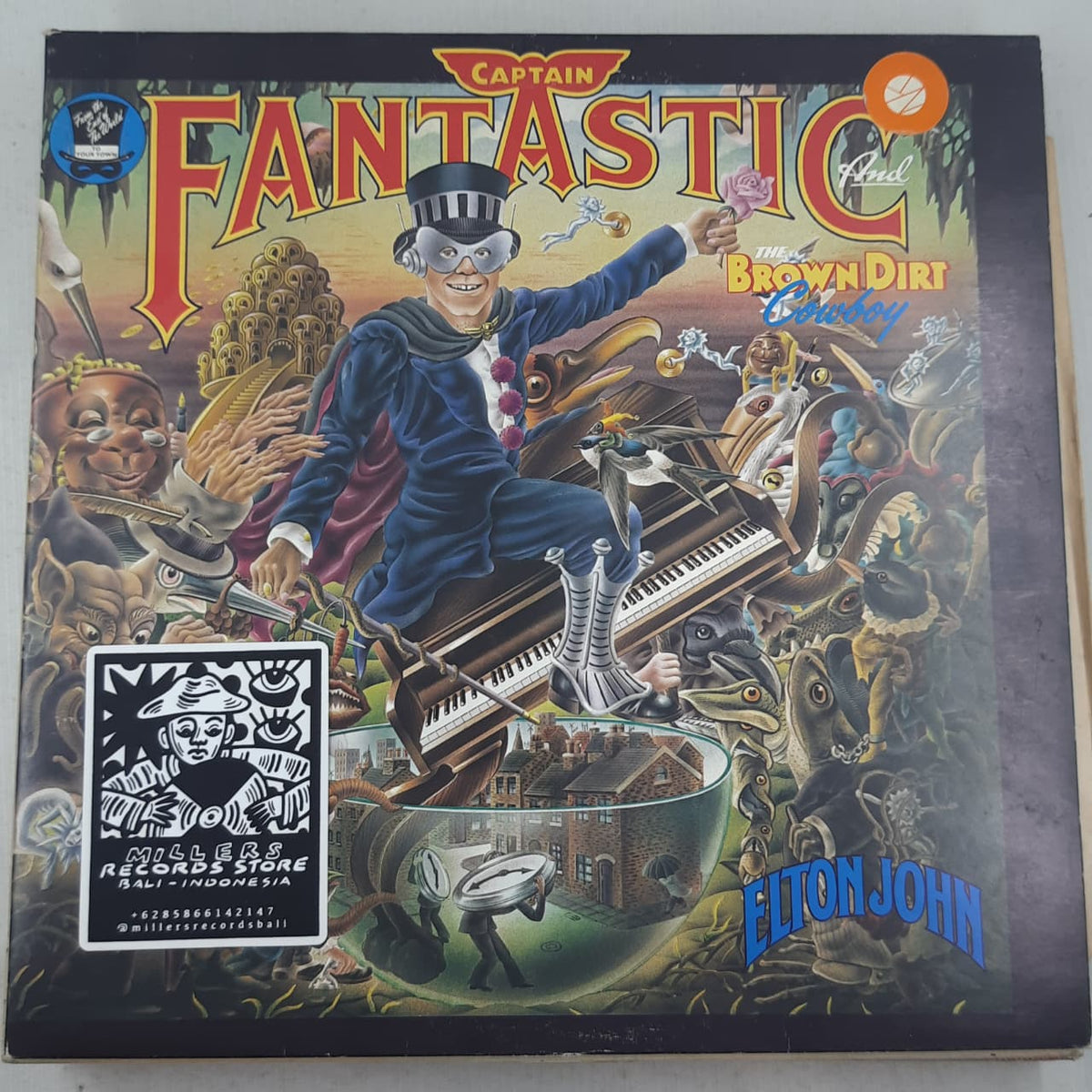 Elton John – Captain Fantastic And The Brown Dirt Cowboy (VINYL / USED)