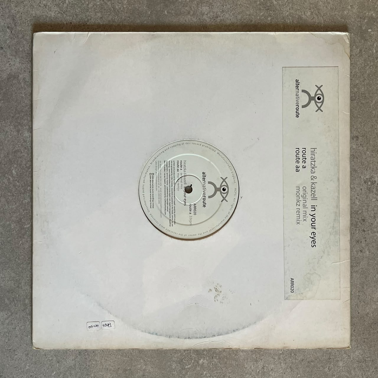 Hiratzka & Kazell – In Your Eyes (VINYL / USED)