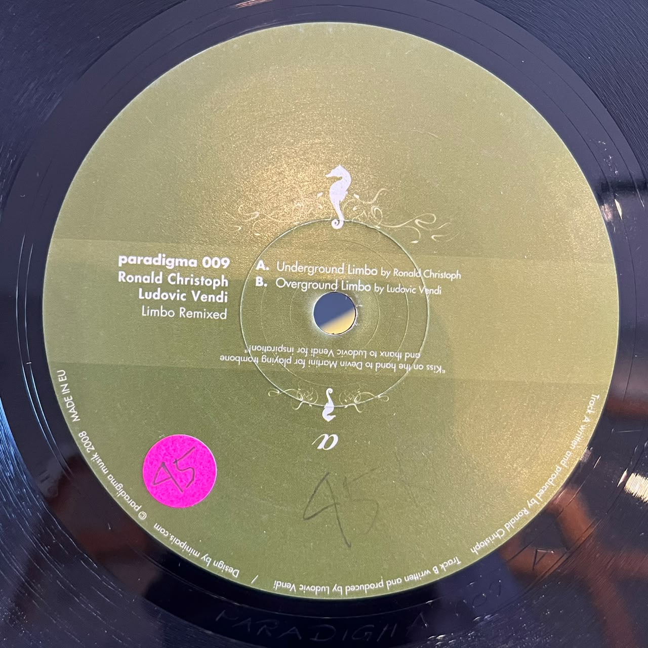 Ronald Christoph / Ludovic Vendi – Limbo Remixed (VINYL / USED)