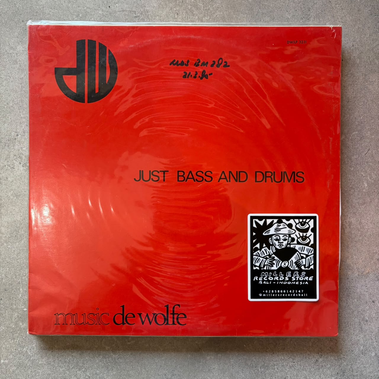 Various – Just Bass And Drums (VINYL / USED)