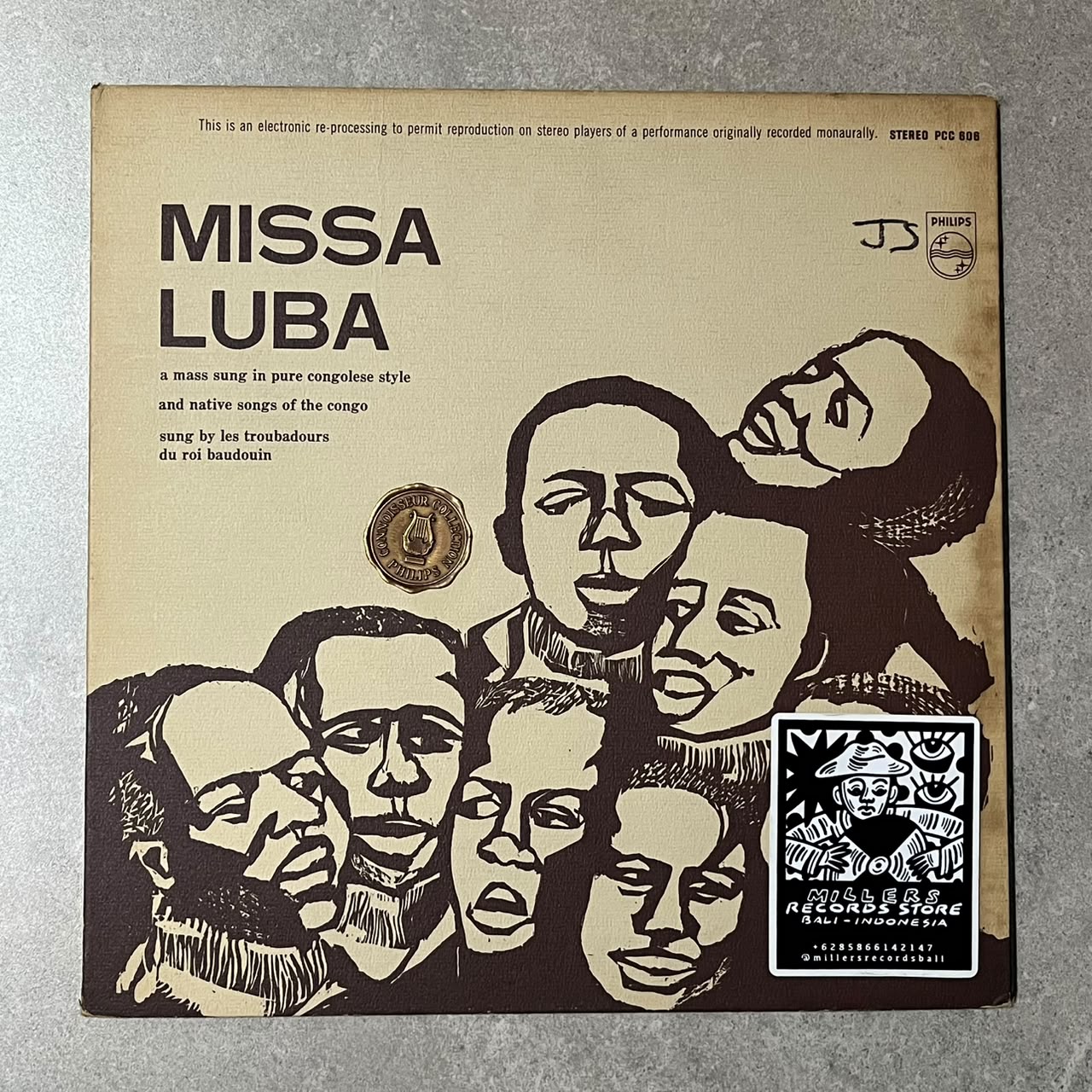 Les Troubadours Du Roi Baudouin – Missa Luba (VINYL / USED)