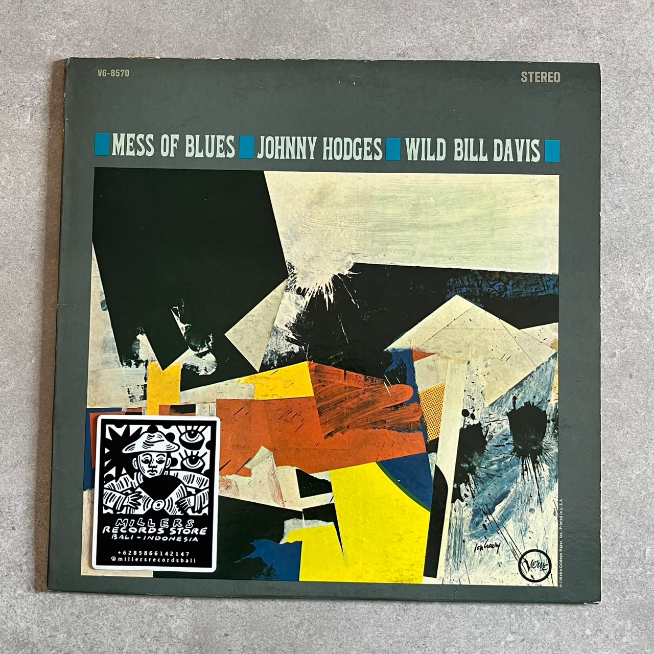 Johnny Hodges, Wild Bill Davis – Mess Of Blues (VINYL / USED)