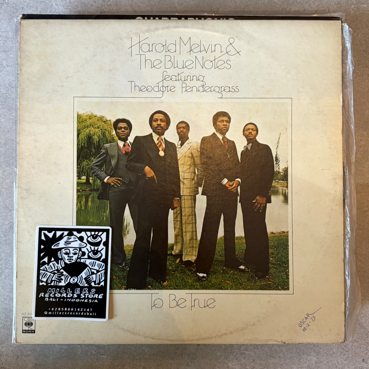 Harold Melvin & The Blue Notes Ft. Theodore Pendergrass – To Be True (VINYL / USED)