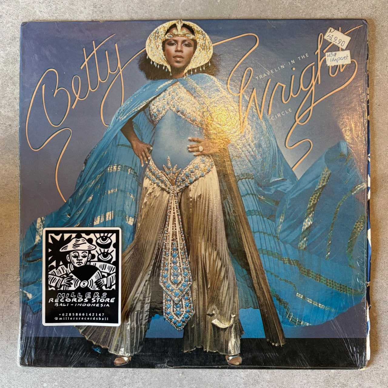 Betty Wright – Betty Travelin' In The Wright Circle (VINYL / USED)
