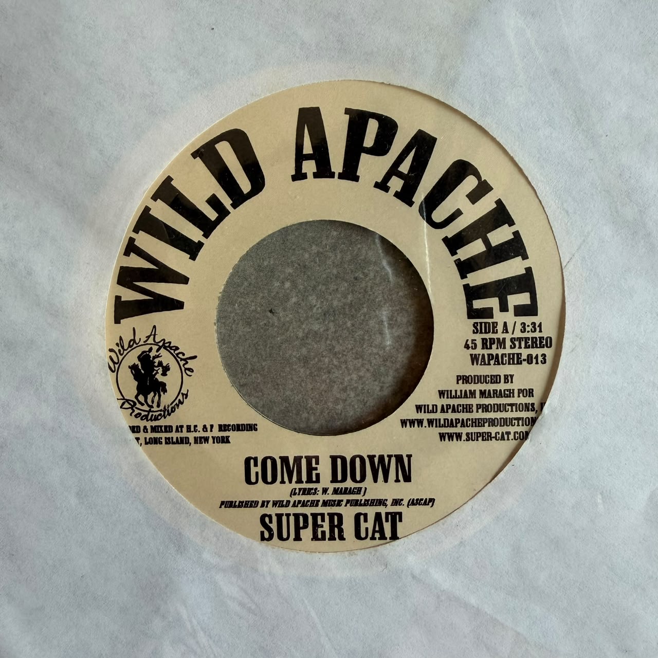 Super Cat – Come Down (VINYL / USED)