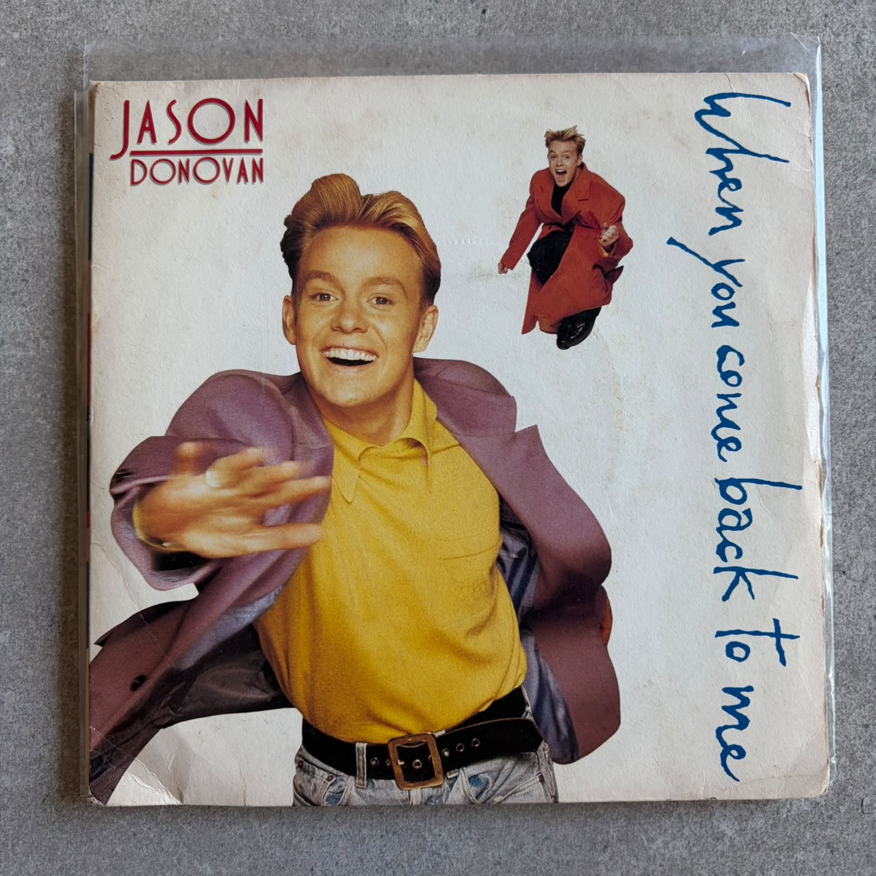 Jason Donovan – When You Come Back To Me (VINYL / USED)