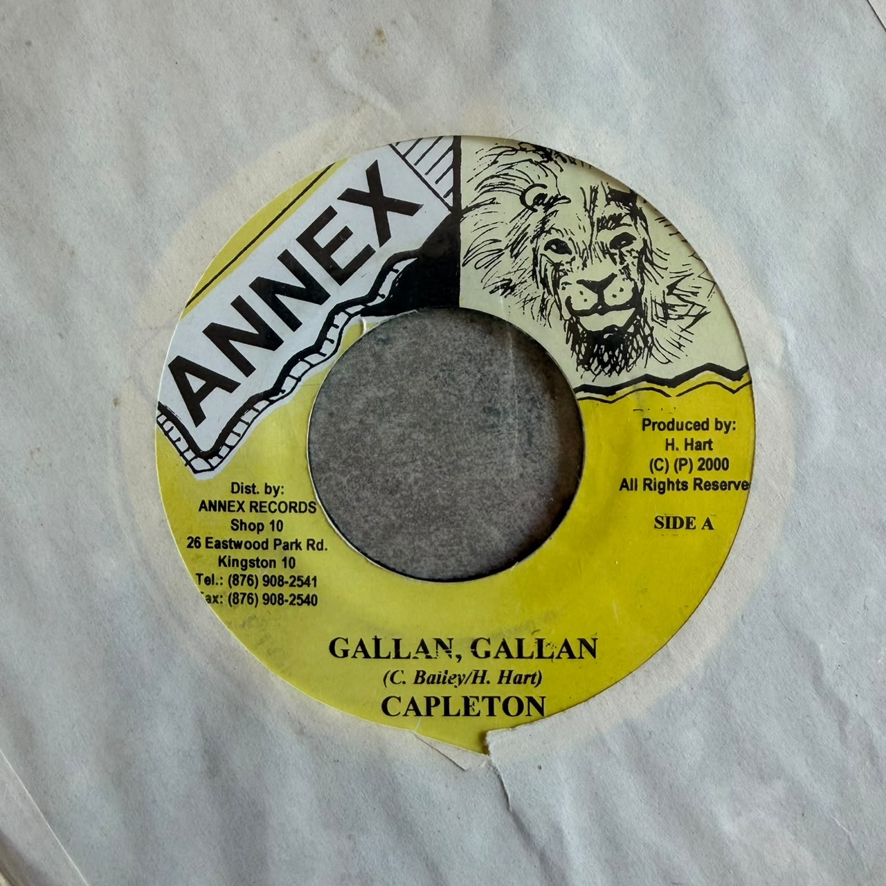 Capleton – Gallan, Gallan (VINYL / USED)
