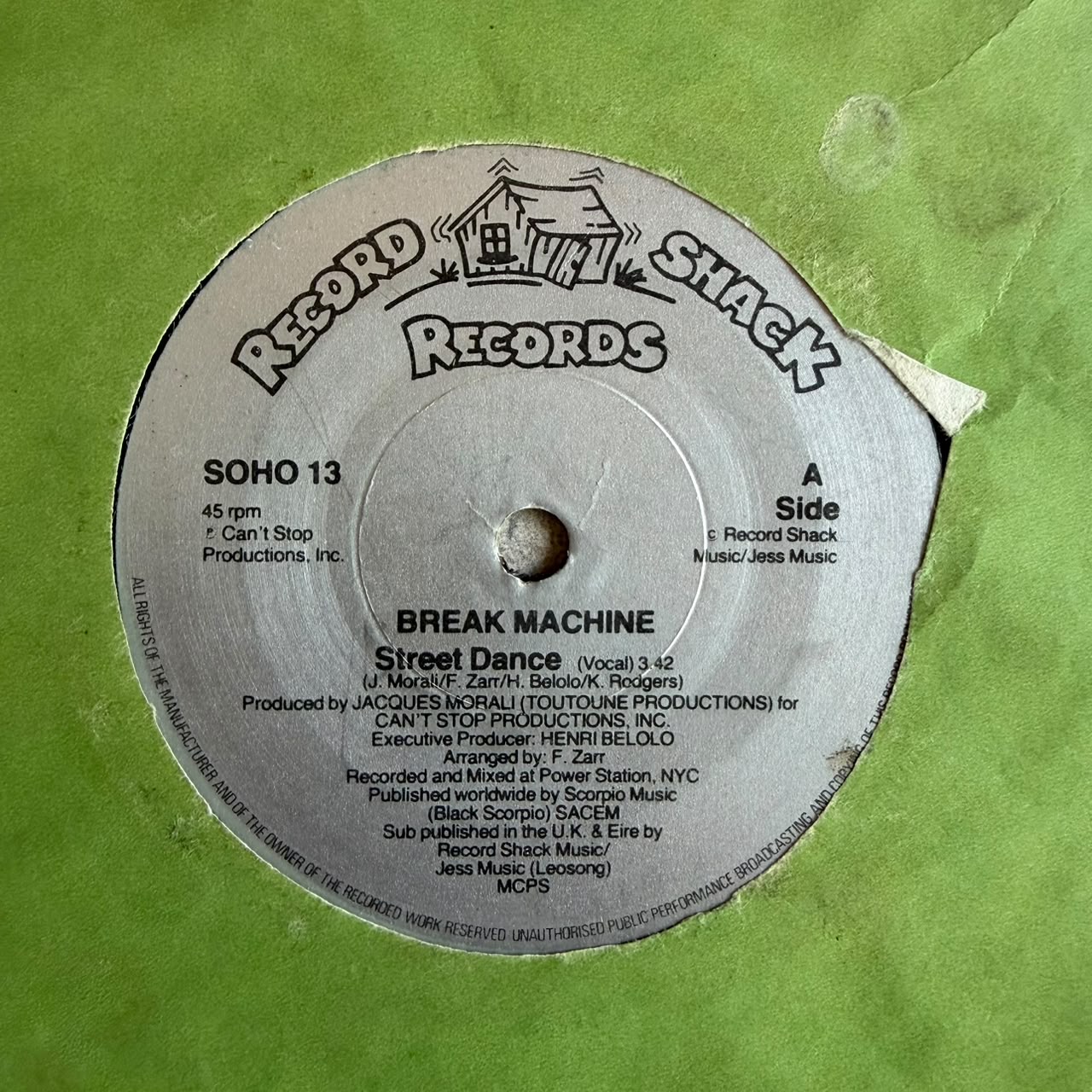 Break Machine – Street Dance (VINYL / USED)