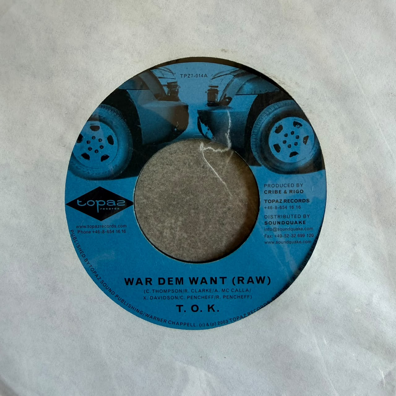 T.O.K. – War Dem Want (VINYL / USED)