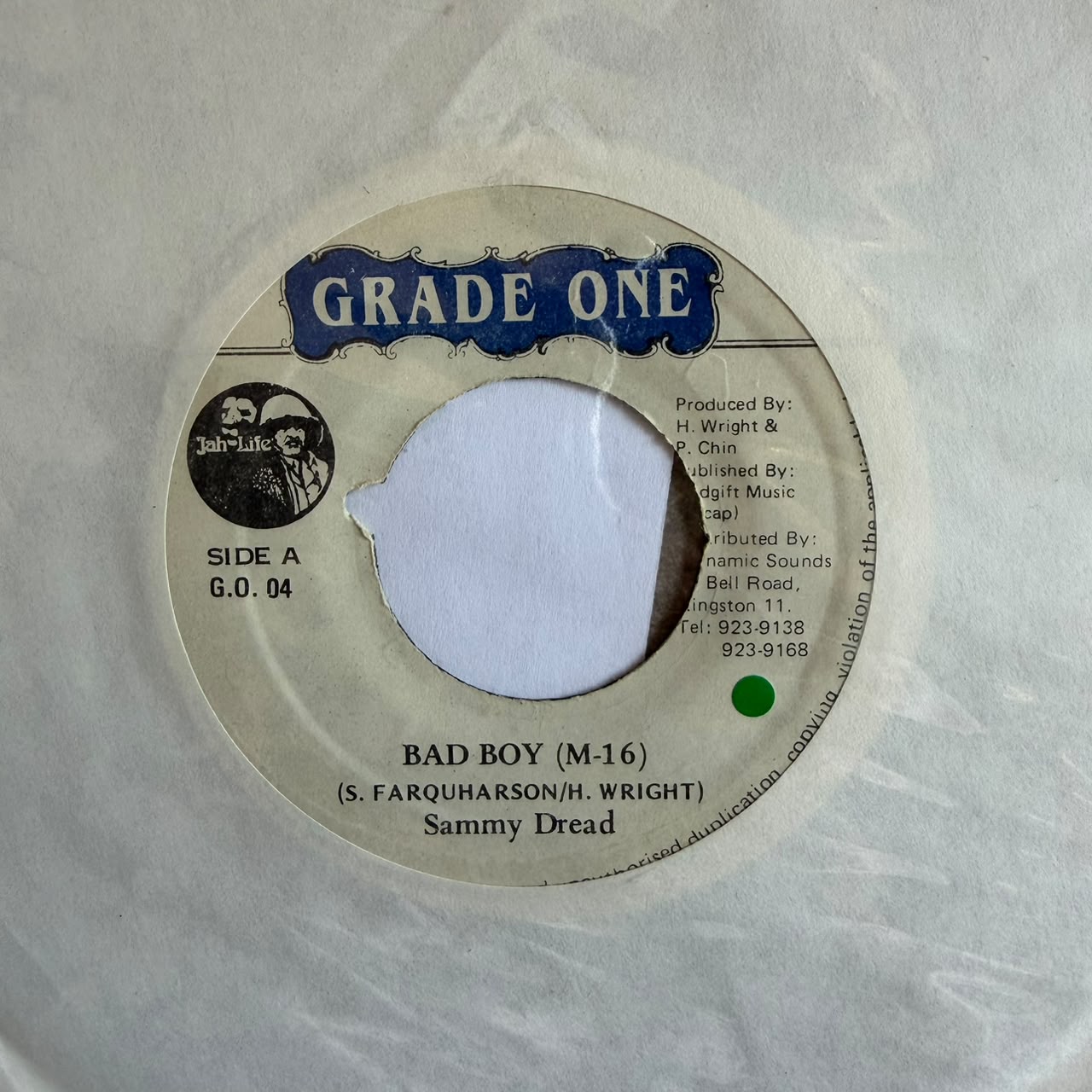 Sammy Dread – Bad Boy (M-16) (VINYL / USED)