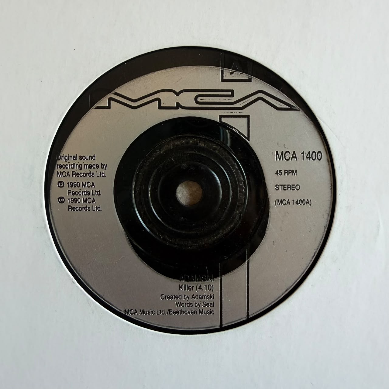 Adamski – Killer (VINYL / USED)
