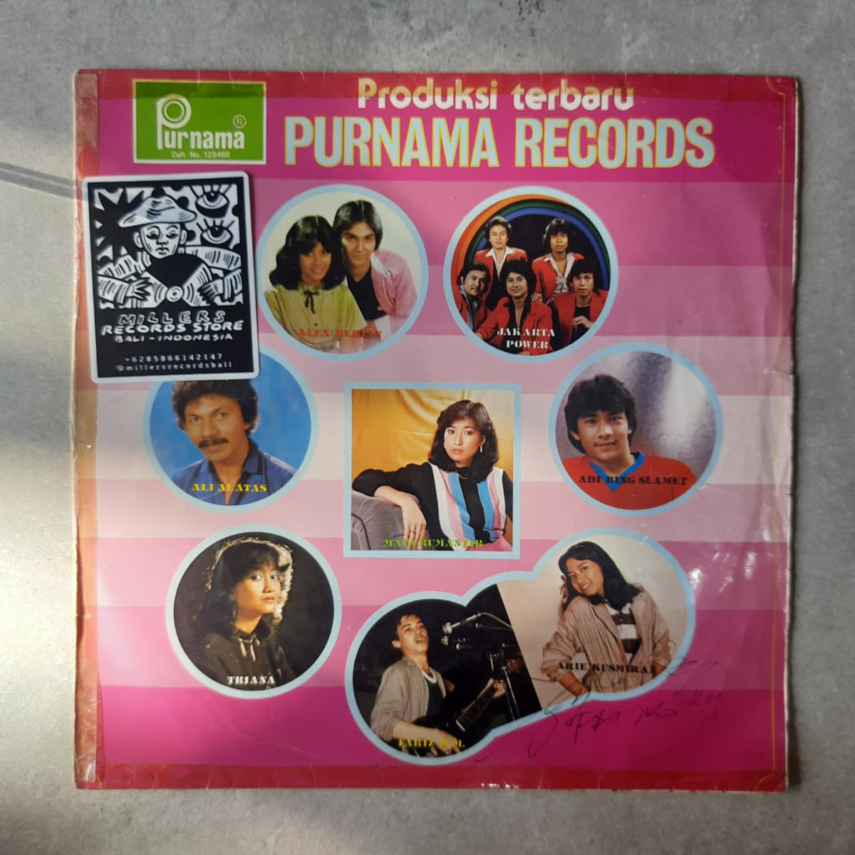 Various – Various Artiste (Produksi Terbaru Purnama Records) (VINYL / USED)