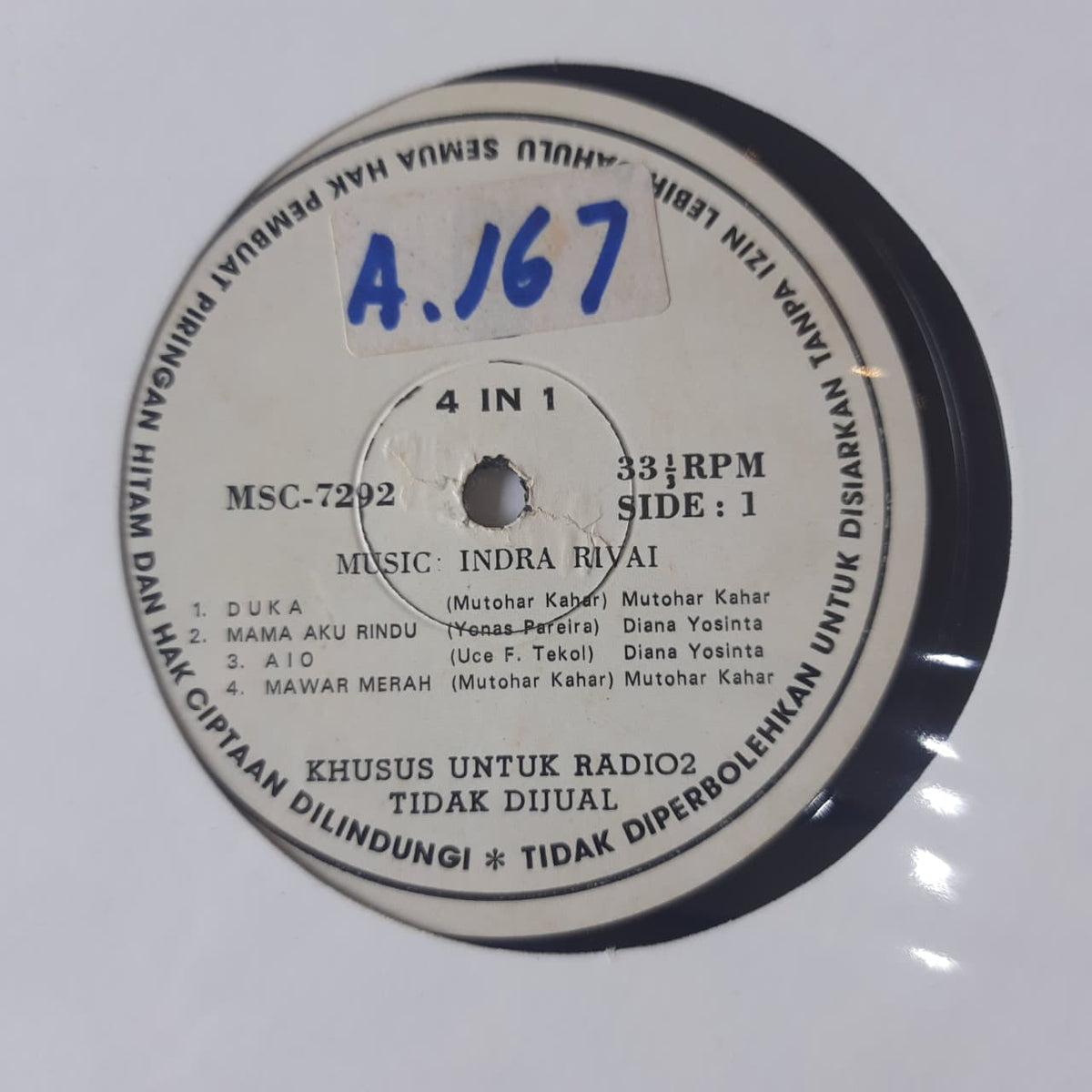 Various – 4 in 1 (VINYL / USED)