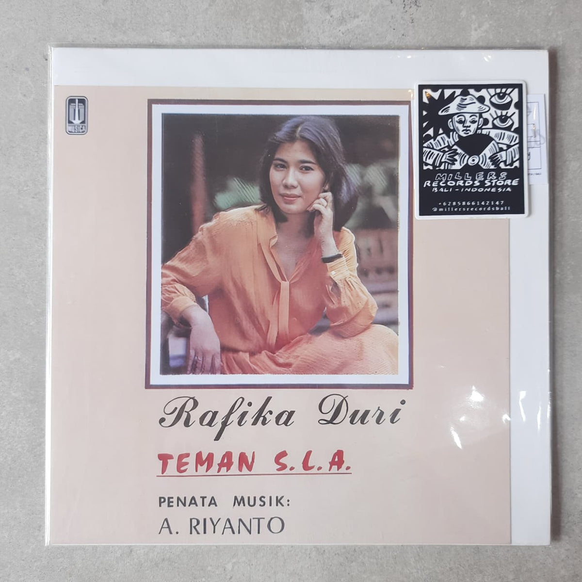 Rafika Duri – Lagu-Lagu Pop Indonesia (Teman S.L.A) (VINYL / USED)