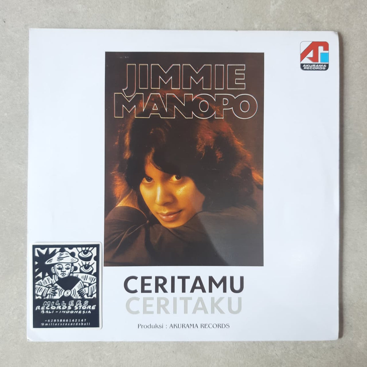 Jimmie Manopo – Ceritamu Ceritaku (VINYL / USED)