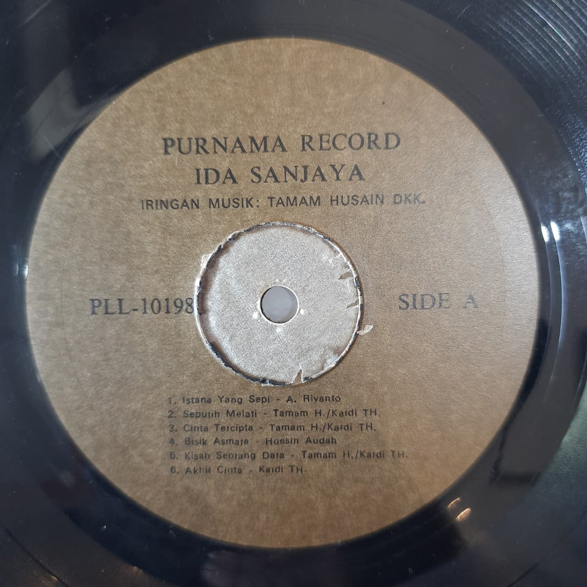 Ida Sanjaya – Istana Yang Sepi (VINYL / USED)