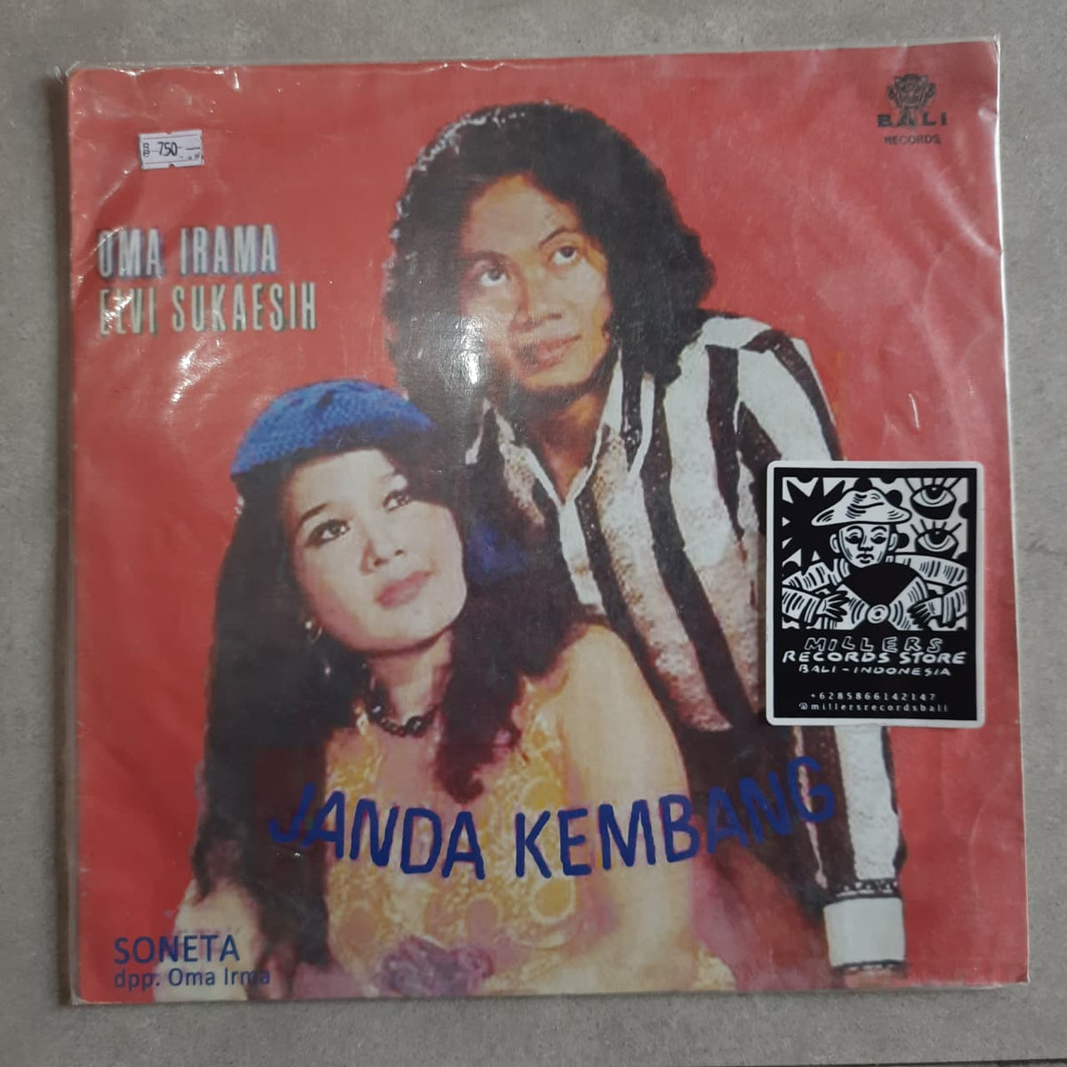 Oma Irama, Elvi Sukaesih, Soneta – Janda Kembang (VINYL / USED)