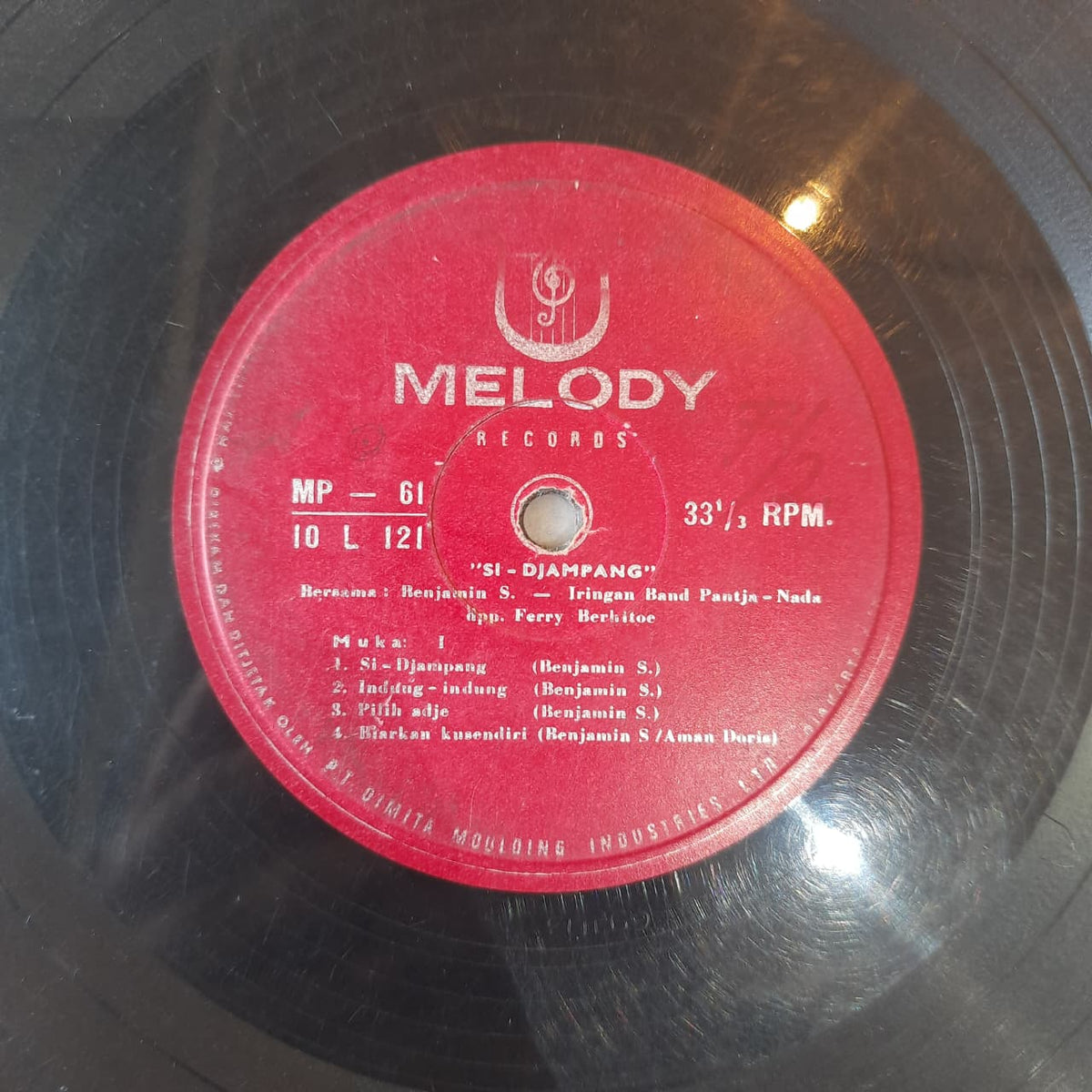 Benyamin Sueb – Si Djampang (VINYL / USED)