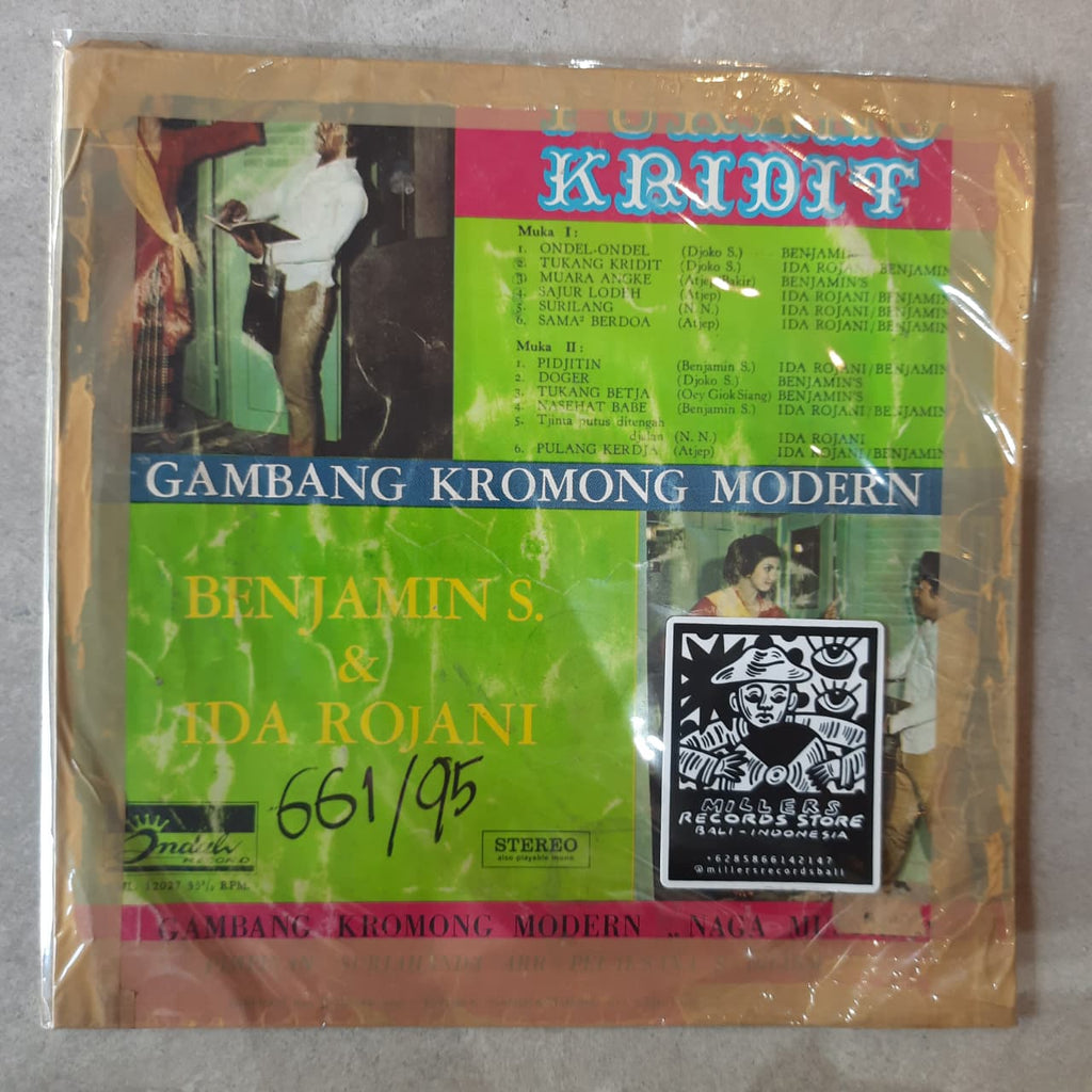 Benjamin S. & Ida Rojani – Tukang Kridit (VINYL / USED)