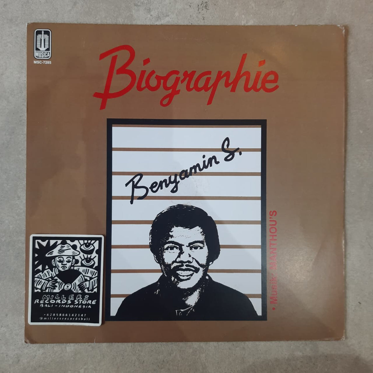 Benyamin Sueb – Lagu-Lagu Pop (VINYL / USED)