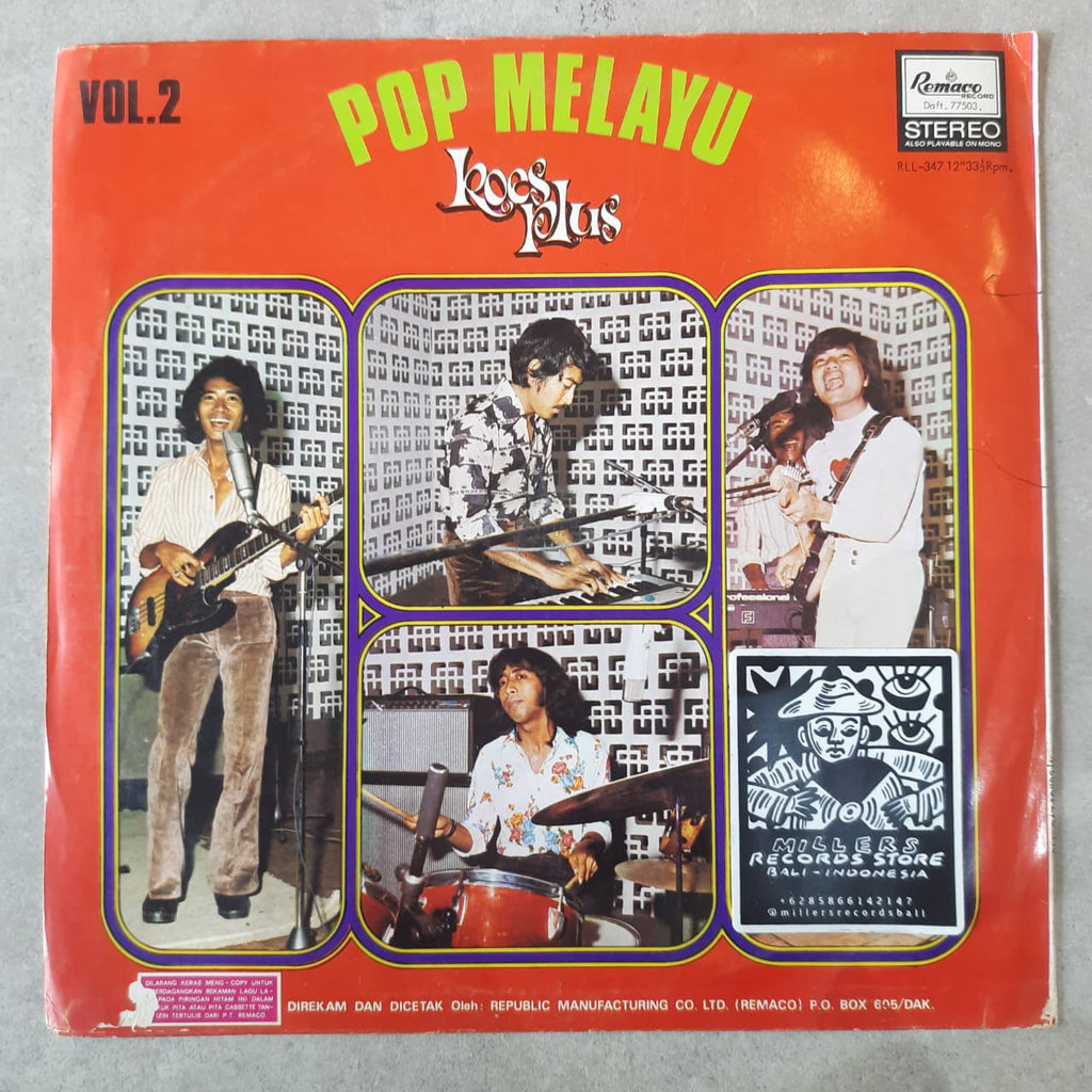 Koes Plus – Pop Melayu Vol. 2 (VINYL / USED)