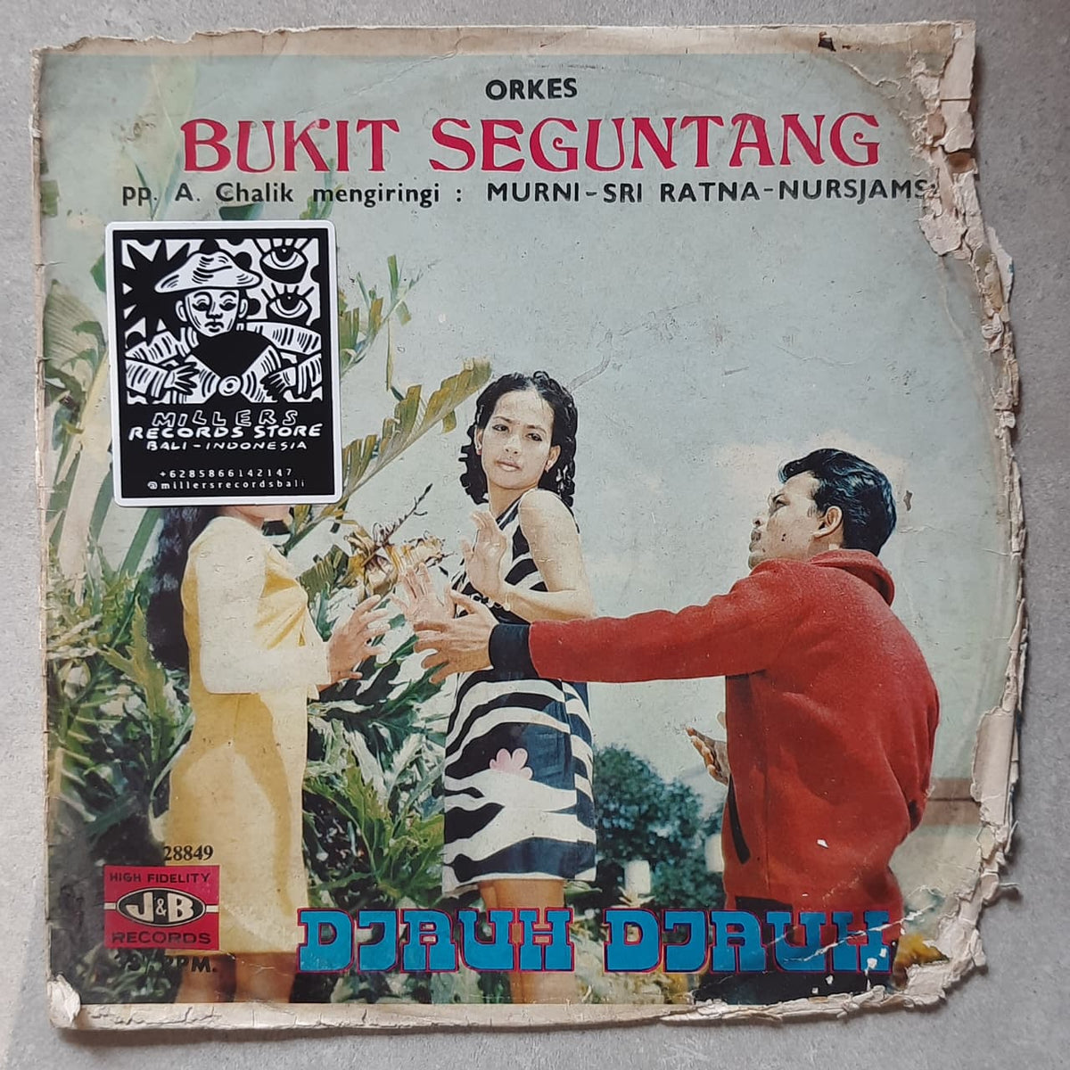 Orkes Melaju Bukit Seguntang – Djauh Djauh (VINYL / USED)