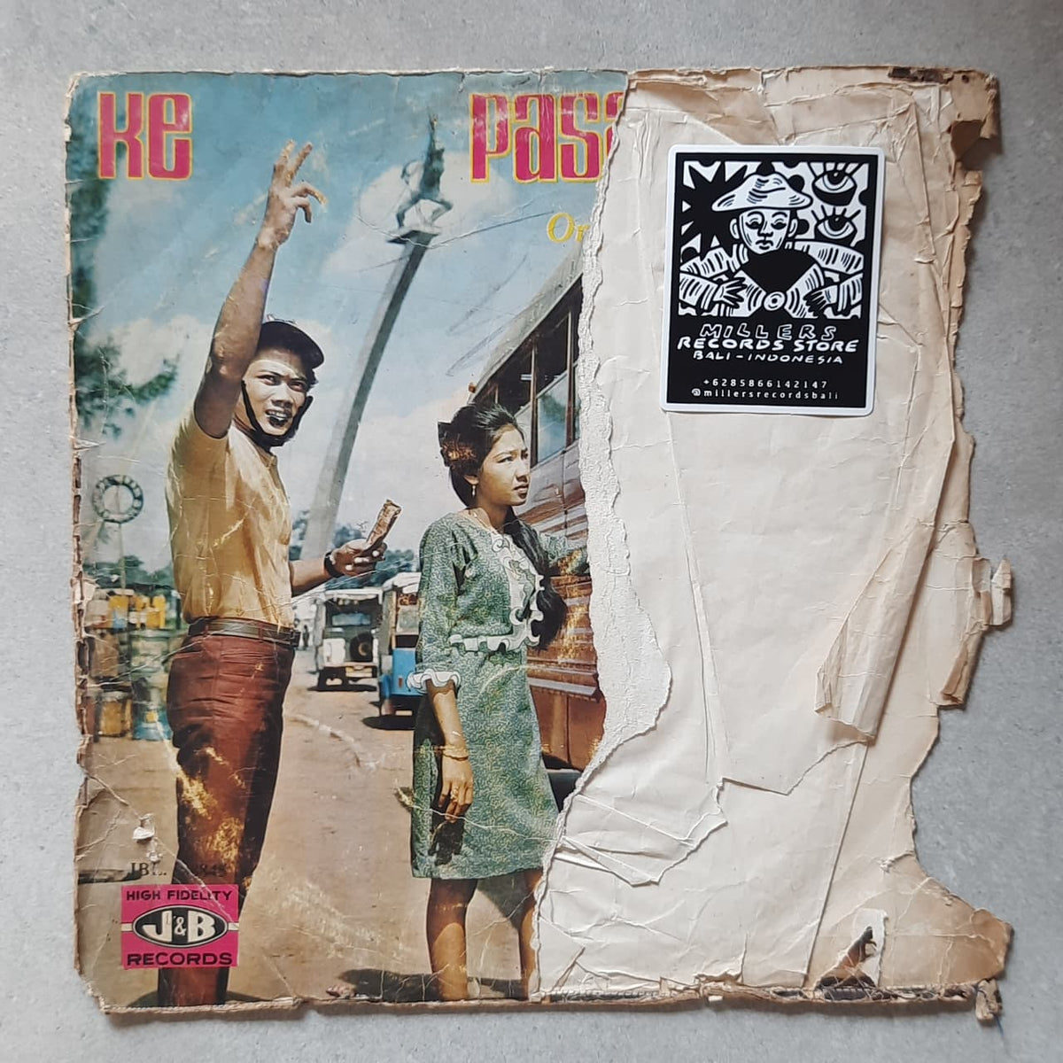 Orkes Purnama Pp. Awab Abdullah – Ke Pasar Minggu (VINYL / USED)